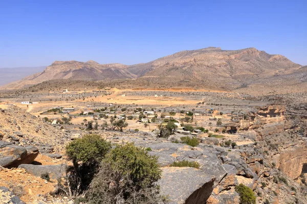 Berglandschaft Der Nähe Von Jebel Shams Oman — Stockfoto
