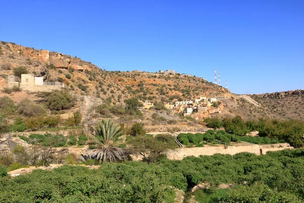 Blick Auf Jebel Akhdar Dorf Sayq Oman — Stockfoto