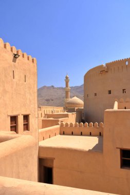 Umman tarihi binasındaki Nizwa kalesi.