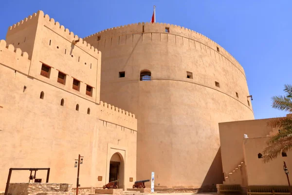 Forte Nizwa Nell Edificio Storico Dell Oman — Foto Stock