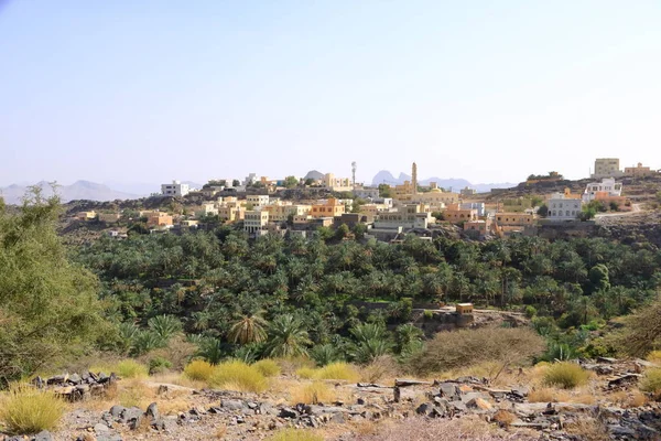 View Mountain Village Misfat Abriyeen Sultanate Oman — Stockfoto