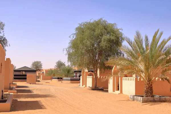 Bedouin Style Camping Huge Sand Dune Wahiba Sands Desert Oman — Stok fotoğraf