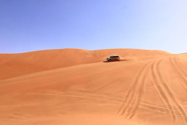 Suv Tour Wahiba Sands Sultanate Oman — Stockfoto