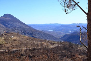Türkiye 'deki Taurus dağlarına bak