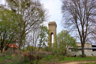 Finow Su Kulesi (eski adıyla Hindenburgturm), Eberswalde, Almanya 'da Brandenburg
