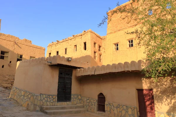 Mud Houses Old Village Hamra Oman — Photo