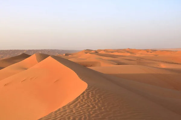 Deserto Wahiba Sands Omã Oriente Próximo — Fotografia de Stock