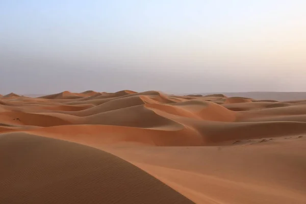 Desert Wahiba Sands Ománban Közel Keleten — Stock Fotó