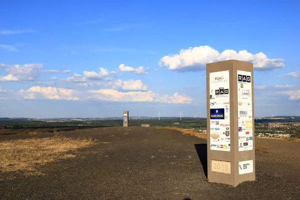 August 2022 Saarlouis Saarland Blick Vom Saarpolygon Saarlouis Auf Das — Stockfoto