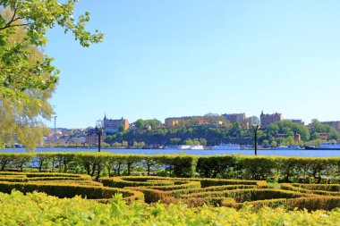 24 Mayıs 2022 - Stockholm 'de Stockholm Stadshus' ta açık bir yaz gününde görüldü.