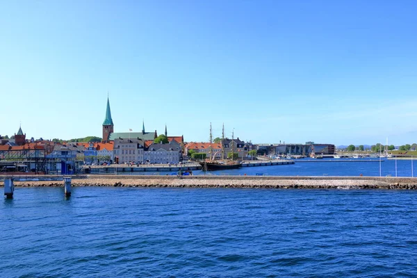 Μαΐου 2022 Χέλσινγκορ Στη Δανία Θέα Στο Λιμάνι — Φωτογραφία Αρχείου