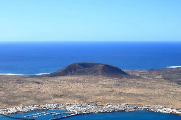 Vista Mirador Del Rio Sull Isola Lanzarote Spagna — Foto Stock
