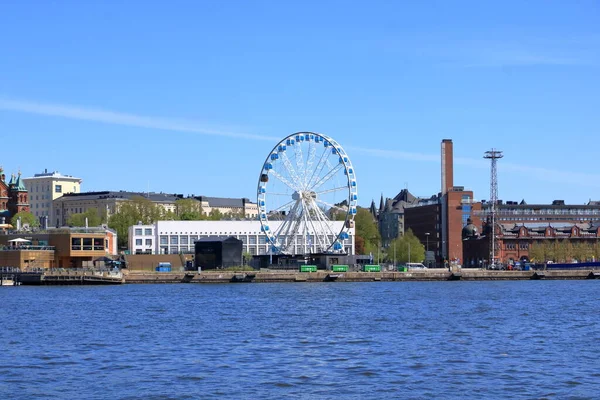 May 2022 Helsinki Finland Helsinki Cityscape Waterfront Port — Stock Photo, Image