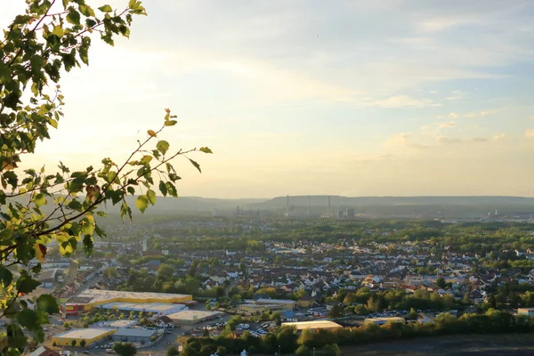 Staalwalserij Dillinger Huette Dillingen Saarland Duitsland Europa — Stockfoto