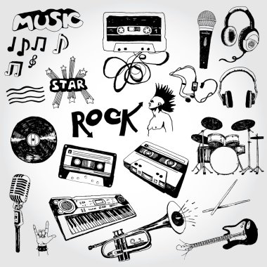 bazı müzik doodles