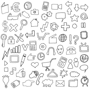 basit Internet simgeleri