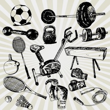 bazı spor malzeme