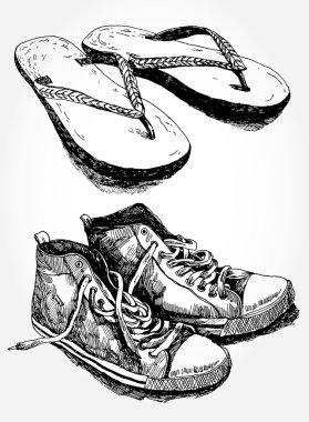 Vintage yaz Ayakkabı