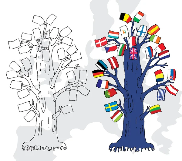 Union européenne — Image vectorielle