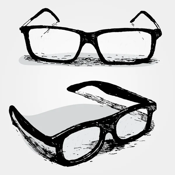 Gafas — Vector de stock