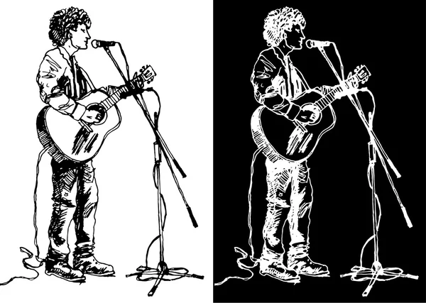Sketch bir gitarist