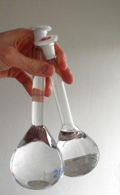 Volumetric flask clipart