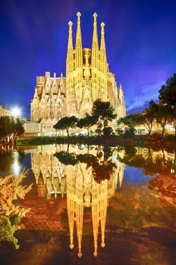 expiatory Barselona la sagrada familia Kilisesi