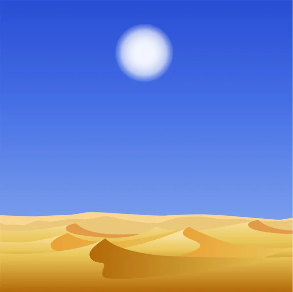 Desert vector — Stock Vector