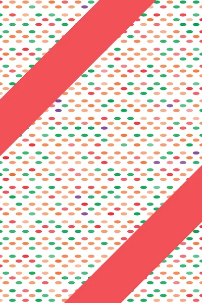 Fond de polka fleur — Image vectorielle