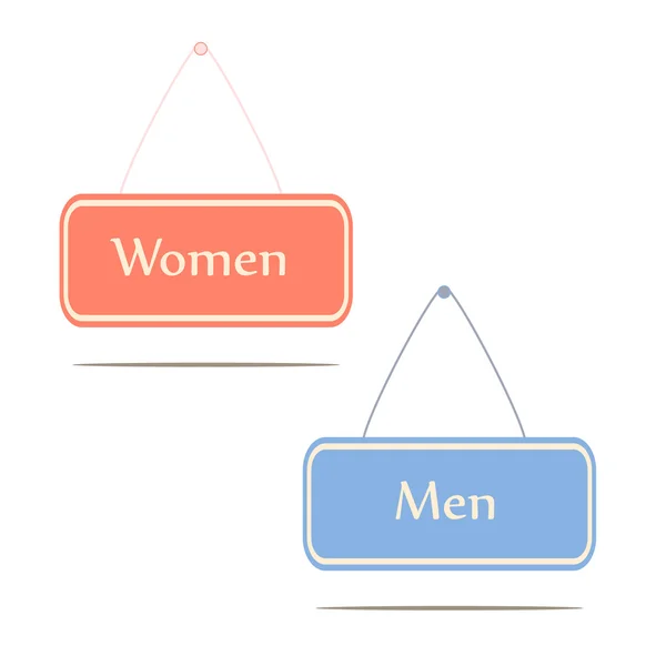 Men women — Stock Vector