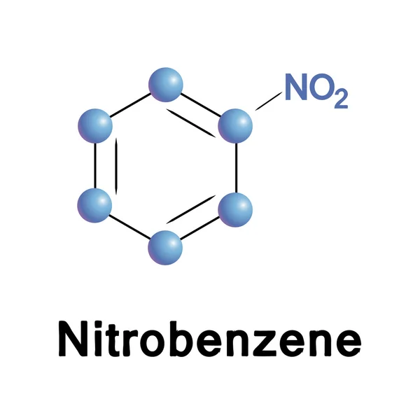 Nitrobenzene — Stock Vector