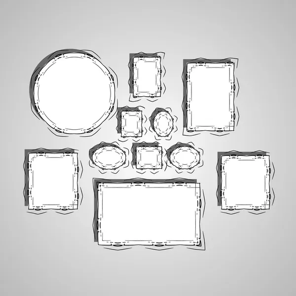 图片框架矢量. — 图库矢量图片