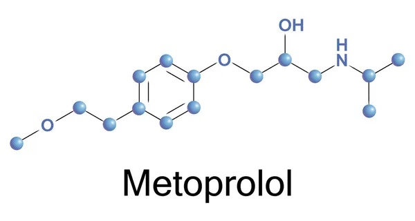 Métoprolol — Image vectorielle