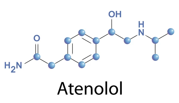 Atenolol — Stockvector