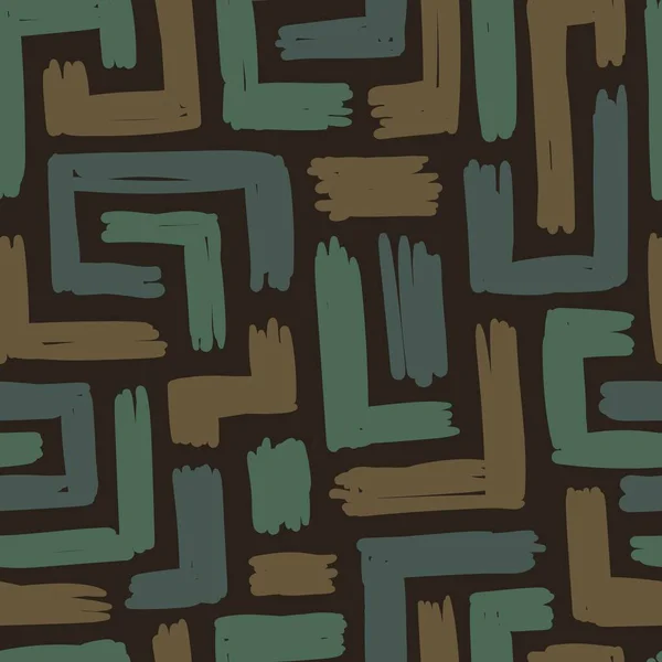 VECTOR 'DA Koyu Kırık bir zeminde Gri ve Yeşil çizgili PATTERN