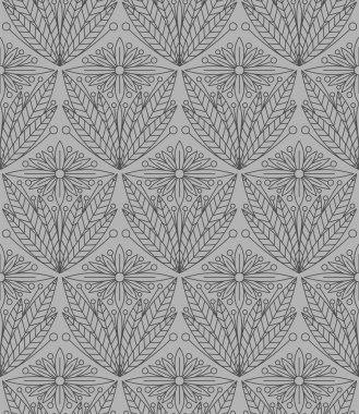 VECTOR 'DA LINEAR ÇİRKETİ Gri Gri PATTERN