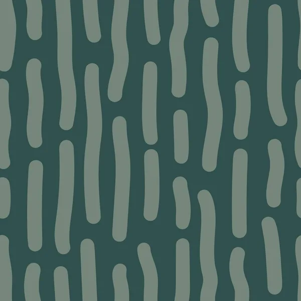 ベクトルの大きなラインを持つシームレスなミントのパターン — ストックベクタ
