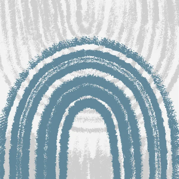 Weißer Hintergrund Mit Hellblau Und Grauen Grossen Semizirken Von Paint — Stockfoto