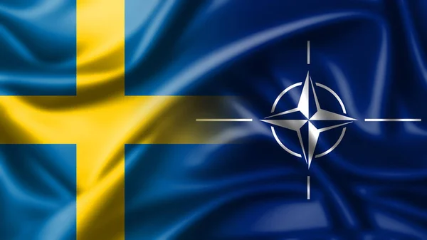 Sweden Announces Wants Join Nato — Stock Photo, Image