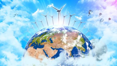 Wind energy is the clean and renewable energy obtained by taking advantage of the force of the wind. Offshore wind energy is renewable, unlimited and non-polluting.