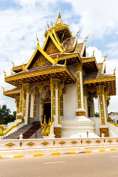 Den nya vientiane stad pelaren helgedomen, vientiane, laos — Stockfoto