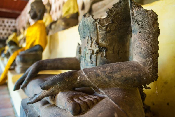 Budda rotta, Vientiane, Laos — Foto Stock