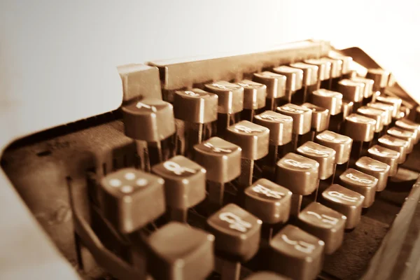 Oude schrijfmachine. — Stockfoto