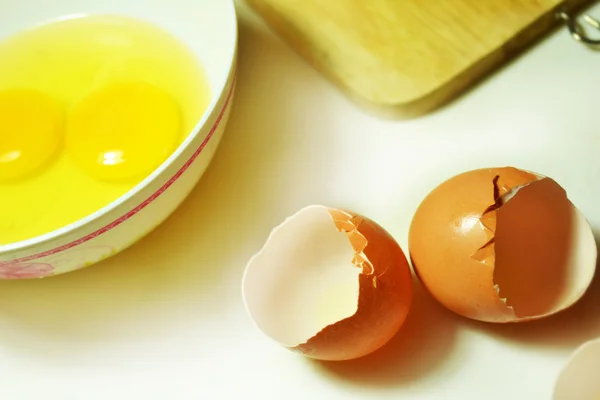 Ingredienti omelette . — Foto Stock