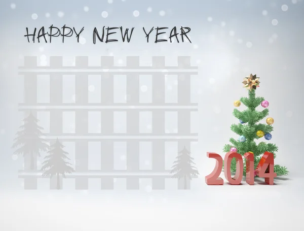 Happy new year 2014 cards — Stock Photo, Image