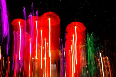 şemsiye neon ışık hızı