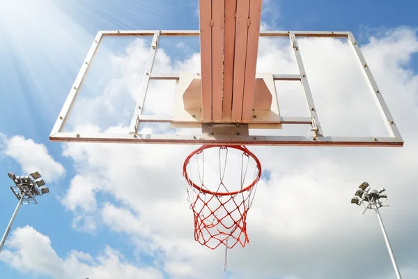 Basketball hoop — Stock Photo, Image