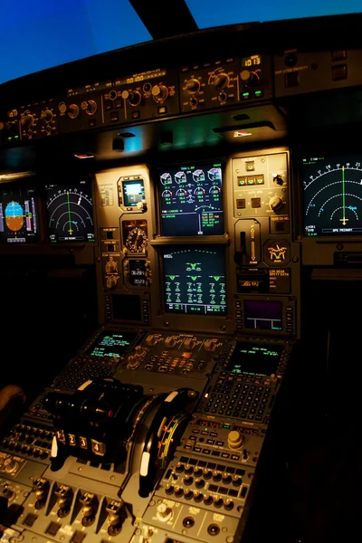Controlo do avião — Fotografia de Stock