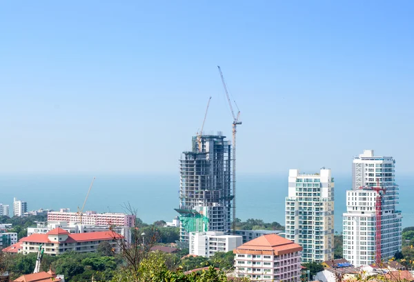 Ciudad en el mar — Foto de Stock