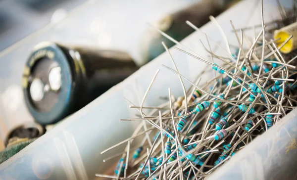 Electrical resistors — Stock Photo, Image